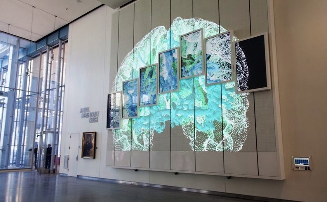 Immersive LED media wall installation by Technomedia